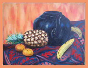 Asetelma - Ananas